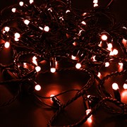 NEON-NIGHT Гирлянда Нить 10м, постоянное свечение, черный ПВХ, 230В, цвет: Красный 305-172 NEON-NIGHT Гирлянда Нить 10м, постоянное свечение, черный ПВХ, 230В, цвет: Красный 305-172