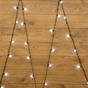 NEON-NIGHT Гирлянда "Шарики" Ø25 мм 5м, темно-зеленый ПВХ, 25 диодов, цвет Белый, Без контроллера 303-555 NEON-NIGHT Гирлянда "Шарики" Ø25 мм 5м, темно-зеленый ПВХ, 25 диодов, цвет Белый, Без контроллера 303-555