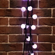 NEON-NIGHT Гирлянда "Мультишарики" Ø38 мм, 10 м, черный ПВХ, 40 диодов, цвет белый 303-575 NEON-NIGHT Гирлянда "Мультишарики" Ø38 мм, 10 м, черный ПВХ, 40 диодов, цвет белый 303-575