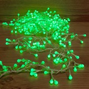 NEON-NIGHT Гирлянда "Мишура LED" 3 м прозрачный ПВХ, 288 диодов, цвет зеленый 303-604 NEON-NIGHT Гирлянда "Мишура LED" 3 м прозрачный ПВХ, 288 диодов, цвет зеленый 303-604