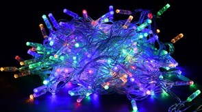 IEK Гирлянда нить 10м 100RGB IP44 прозрачный 230В кон. 8 LGDU111-3-100-10-T-S-44 IEK Гирлянда нить 10м 100RGB IP44 прозрачный 230В кон. 8 LGDU111-3-100-10-T-S-44