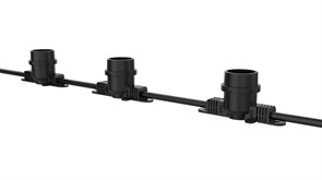 Jazzway Уличная гирлянда PBL-S80/ L48+1.5 Black E27 (универс.крепл) IP65 .5040601A Jazzway Уличная гирлянда PBL-S80/ L48+1.5 Black E27 (универс.крепл) IP65 .5040601A