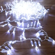 NEON-NIGHT Гирлянда «Кластер» 10 м, 400 LED, прозрачный ПВХ, IP65, соединяемая, цвет свечения белый 303-645 NEON-NIGHT Гирлянда «Кластер» 10 м, 400 LED, прозрачный ПВХ, IP65, соединяемая, цвет свечения белый 303-645