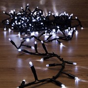 NEON-NIGHT Гирлянда «Кластер» 10 м, 200 LED, черный каучук, IP67, соединяемая, цвет свечения белый 315-255 NEON-NIGHT Гирлянда «Кластер» 10 м, 200 LED, черный каучук, IP67, соединяемая, цвет свечения белый 315-255