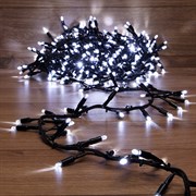 NEON-NIGHT Гирлянда «Кластер» 10 м, 400 LED, черный каучук, IP67, соединяемая, цвет свечения белый 315-265 NEON-NIGHT Гирлянда «Кластер» 10 м, 400 LED, черный каучук, IP67, соединяемая, цвет свечения белый 315-265