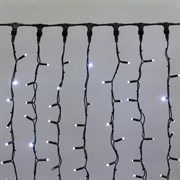 NEON-NIGHT Гирлянда "Светодиодный Дождь" 2х1,5м, постоянное свечение, черный провод "КАУЧУК", 230 В, диоды БЕЛЫЕ, 360 LED 237-125 NEON-NIGHT Гирлянда "Светодиодный Дождь" 2х1,5м, постоянное свечение, черный провод "КАУЧУК", 230 В, диоды БЕЛЫЕ, 360 LED 237-125