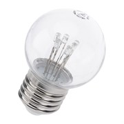 NEON-NIGHT Лампа шар e27 6 LED Ø45мм - розовая, прозрачная колба, эффект лампы накаливания 405-127 NEON-NIGHT Лампа шар e27 6 LED Ø45мм - розовая, прозрачная колба, эффект лампы накаливания 405-127