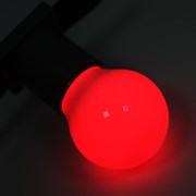 NEON-NIGHT Лампа шар e27 5 LED Ø45мм - красная 405-112 NEON-NIGHT Лампа шар e27 5 LED Ø45мм - красная 405-112