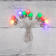 NEON-NIGHT Гирлянда светодиодная «Мини-лампочки» 1.5 м, 10 LED, прозрачный ПВХ, цвет свечения мультиколор, 2 х АА (батарейки не в комплекте) 303-074 NEON-NIGHT Гирлянда светодиодная «Мини-лампочки» 1.5 м, 10 LED, прозрачный ПВХ, цвет свечения мультиколор, 2 х АА (батарейки не в комплекте) 303-074