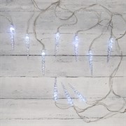 NEON-NIGHT Гирлянда «Сосульки» 1,5х0,25 м, прозрачный провод, белый цвет свечения 303-068 NEON-NIGHT Гирлянда «Сосульки» 1,5х0,25 м, прозрачный провод, белый цвет свечения 303-068
