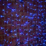 NEON-NIGHT Гирлянда "Светодиодный Дождь" 2х3м, постоянное свечение, прозрачный провод, 230 В, диоды СИНИЕ, 448 LED 235-153-6 NEON-NIGHT Гирлянда "Светодиодный Дождь" 2х3м, постоянное свечение, прозрачный провод, 230 В, диоды СИНИЕ, 448 LED 235-153-6