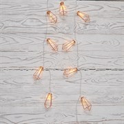 NEON-NIGHT Гирлянда светодиодная «Кристаллы» бронзовые 10 LED, 1,5 м, прозрачный ПВХ, теплый белый свет свечения, 2 х АА (батарейки не в комплекте) 304-019 NEON-NIGHT Гирлянда светодиодная «Кристаллы» бронзовые 10 LED, 1,5 м, прозрачный ПВХ, теплый белый свет свечения, 2 х АА (батарейки не в комплекте) 304-019