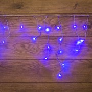 NEON-NIGHT Гирлянда Айсикл (бахрома) светодиодный, 1,8 х 0,5 м, прозрачный провод, 230 В, диоды синие 255-013 NEON-NIGHT Гирлянда Айсикл (бахрома) светодиодный, 1,8 х 0,5 м, прозрачный провод, 230 В, диоды синие 255-013