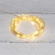 NEON-NIGHT Гирлянда «Роса» 5 м, 50 LED, USB, теплое белое свечение 315-966 NEON-NIGHT Гирлянда «Роса» 5 м, 50 LED, USB, теплое белое свечение 315-966