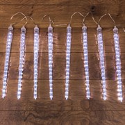 NEON-NIGHT Гирлянда светодиодная "Сосульки" 230В, комплект 8 шт х 42 см, 36x8 LED, не соединяются 256-415 NEON-NIGHT Гирлянда светодиодная "Сосульки" 230В, комплект 8 шт х 42 см, 36x8 LED, не соединяются 256-415