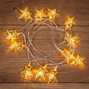 NEON-NIGHT Гирлянда светодиодная на солнечной батарее "Звезды" 12 LED ТЕПЛЫЙ БЕЛЫЙ 1,2 метра 303-070 NEON-NIGHT Гирлянда светодиодная на солнечной батарее "Звезды" 12 LED ТЕПЛЫЙ БЕЛЫЙ 1,2 метра 303-070