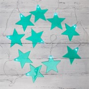 NEON-NIGHT Гирлянда светодиодная «Звездопад» бирюзовая 10 LED, 2,25 м, прозрачныйПВХ, белый цвет свечения, 2 х АА (батарейки не в комплекте) 304-004 NEON-NIGHT Гирлянда светодиодная «Звездопад» бирюзовая 10 LED, 2,25 м, прозрачныйПВХ, белый цвет свечения, 2 х АА (батарейки не в комплекте) 304-004