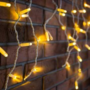 NEON-NIGHT Гирлянда Айсикл (бахрома) светодиодный, 1,8 х 0,5 м, белый провод, 230 В, диоды ТЕПЛЫЙ БЕЛЫЙ, 48 LED 255-026 NEON-NIGHT Гирлянда Айсикл (бахрома) светодиодный, 1,8 х 0,5 м, белый провод, 230 В, диоды ТЕПЛЫЙ БЕЛЫЙ, 48 LED 255-026