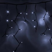 NEON-NIGHT Гирлянда Айсикл (бахрома) светодиодный, 4,0 х 0,6 м, черный провод "КАУЧУК", 230 В, диоды белые, 128 LED 255-225 NEON-NIGHT Гирлянда Айсикл (бахрома) светодиодный, 4,0 х 0,6 м, черный провод "КАУЧУК", 230 В, диоды белые, 128 LED 255-225