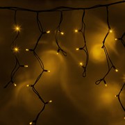 NEON-NIGHT Гирлянда Айсикл (бахрома) светодиодный, 4,0 х 0,6 м, черный провод "КАУЧУК", 230 В, диоды желтые, 128 LED 255-221 NEON-NIGHT Гирлянда Айсикл (бахрома) светодиодный, 4,0 х 0,6 м, черный провод "КАУЧУК", 230 В, диоды желтые, 128 LED 255-221