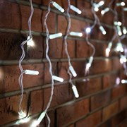NEON-NIGHT Гирлянда Айсикл (бахрома) светодиодный, 4,8 х 0,6 м, белый провод, 230 В, диоды белые, 152 LED 255-137-6 NEON-NIGHT Гирлянда Айсикл (бахрома) светодиодный, 4,8 х 0,6 м, белый провод, 230 В, диоды белые, 152 LED 255-137-6