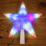 NEON-NIGHT Фигура светодиодная "Звезда" на елку цвет: RGB, 31 LED, 22 см 501-001 NEON-NIGHT Фигура светодиодная "Звезда" на елку цвет: RGB, 31 LED, 22 см 501-001
