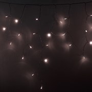 NEON-NIGHT Гирлянда Айсикл (бахрома) светодиодный, 4,8 х 0,6 м, прозрачный провод, диоды ТЕПЛЫЙ БЕЛЫЙ, 176 LED 255-146 NEON-NIGHT Гирлянда Айсикл (бахрома) светодиодный, 4,8 х 0,6 м, прозрачный провод, диоды ТЕПЛЫЙ БЕЛЫЙ, 176 LED 255-146