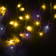 NEON-NIGHT Гирлянда Айсикл (бахрома) светодиодный, 4,0 х 0,6 м, с эффектом мерцания, черный провод "КАУЧУК", 230 В, диоды желтые, 255-231 NEON-NIGHT Гирлянда Айсикл (бахрома) светодиодный, 4,0 х 0,6 м, с эффектом мерцания, черный провод "КАУЧУК", 230 В, диоды желтые, 255-231