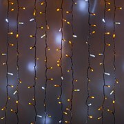 NEON-NIGHT Гирлянда "Светодиодный Дождь" 2х1,5м, эффект мерцания,белый провод, 230 В, диоды ЖЁЛТЫЕ, 360 LED 235-225 NEON-NIGHT Гирлянда "Светодиодный Дождь" 2х1,5м, эффект мерцания,белый провод, 230 В, диоды ЖЁЛТЫЕ, 360 LED 235-225