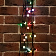 NEON-NIGHT Гирлянда "Мультишарики" Ø17,5мм, 20 м, черный ПВХ, 200 диодов, цвет RGB 303-509 NEON-NIGHT Гирлянда "Мультишарики" Ø17,5мм, 20 м, черный ПВХ, 200 диодов, цвет RGB 303-509