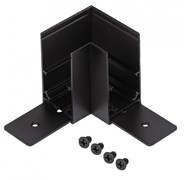 ЭРА Коннектор TRM-S20-CC-B угловой для накладного магнитного шинопровода NOVA TRM-S20 черный Б0054787