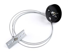 Ambrella Подвес для магнитного накладного шинопровода GL3627 хром 1.5м GL3627