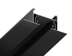 Ambrella Шинопровод встраиваемый однофазный Standard 220V GL7122 BK черный 1000*58.6*18 (ввод питания, 1 заглушка, крепление в комплекте) GL7122