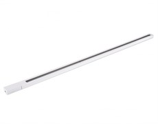 Ambrella Трековый шинопровод GL7001 WH белый однофазный 1 м, с сетевым вводом и заглушкой GL7001