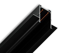 Ambrella Шинопровод встраиваемый под ГКЛ 12,6мм Magnetic 220V GL1012 BK черный IP20 3000*62.5*56 (заглушки в комплекте) GL1012