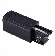 ST LUCE ST030.409.10L Левый Токоподвод для трехфазного шинопровода Черный ST030.409.10L