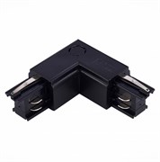 ST LUCE ST030.409.15L Угловой токоподвод левый для трехфазного шинопровода Черный ST030.409.15L