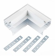 ST Luce ST007.549.00 Внутренний угол-соединитель для встраиваемого магнитного шинопровода Белый ST007.549.00