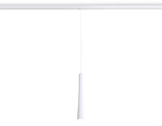 Ambrella Светильник светодиодный трековый подвесной для шинопровода Magnetic GL4350 WH белый IP20 6W 4200K 48V 24° D40*H300 GL4350