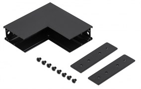 ЭРА Коннектор TRM-S20-CI-B угловой внутренний для накладного магнитного шинопровода NOVA TRM-S20 черный Б0054788