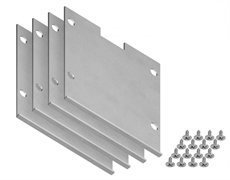Ambrella Заглушка для накладного алюминиевого шинопровода GP3050 (комплект 4шт) GP8550