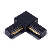 Novotech 135142 PORT NT22 черный Соединитель с токопроводом "L" для однофазного двухжильного шинопровода IP20 220V 135142