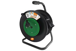 TDM Удлинитель на катушке силовой народный с 1 выносной роз. ПВС 2200 Вт с/з, 30м УС1-12101 SQ1307-0412