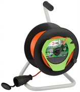 ЭРА Удлинитель силовой RP-1-2x1-40m на пластиковой катушке без заземления 1 розетка 40м ПВС 2x1мм2 Б0059771