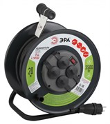 ЭРА RMx-4es-3x2.5-20m-IP44(KG) Удлинитель силовой на м. катушке c/з 4 гн 20м КГ 3х2.5 Б0043057
