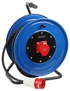 ЭРА Удлинитель силовой ЭРА IND380-RM-1e-5x4-10m-IP44 на 380В на катушке 1 розетка CEE 5P 10м КГ 5х4 32A IP44 Б0057305