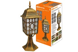 TDM Светильник садово-парковый "Беседка" 60 Вт, стойка, матовое/бронза, Е27 SQ0330-0334