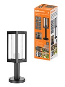 TDM Светильник садово-парковый "Женева" 60 Вт, стойка, алюм., прозрачное/черный, Е27 SQ0330-0243