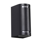 Novotech 370839 STREET NT22 черный Светильник ландшафтный IP54 GU10 2*15W 220V LANDSCAPE 370839