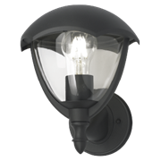 Gauss Светильник садово-парковый Aura на стену вверх 188*210*238mm, 170-240V / 50Hz, 1xE27, Max.60W, IP: 54, GD027